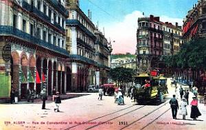 2841- Alger - Rue de Constantine et Rue Dumont-D'Urville - 1911